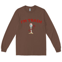 Chestnut i'm trash forky Long Sleeve Tee - minhPixels