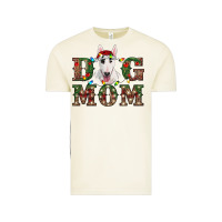 Vintage Arctic Christmas Dog Mom Bull Terrier Vintage Tee - RanaPortraitStore
