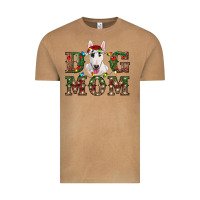 Vintage Camel Christmas Dog Mom Bull Terrier Vintage Tee - RanaPortraitStore