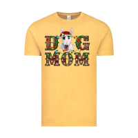 Christmas Dog Mom Bull Terrier Vintage Tee | Teevron