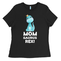 Black Mommy Saurus Rex Mom Mom Gift Dino Ladies Tee - Bettercallsaul