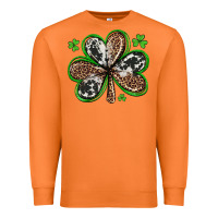 Carrot western st patricks day shamrocks Premium Sweatshirt - Artiststas