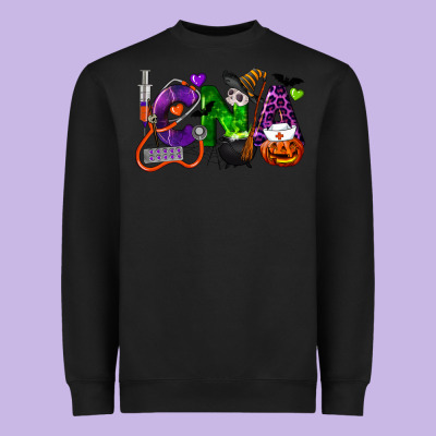 Western Halloween Cna Certified Nursing Assistant Heavyweight Sweatshirt Designed By Lillyallendesigns