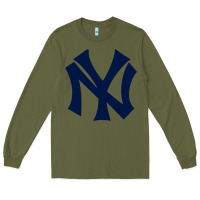 Army Green the new york Long Sleeve Tee - minhPixels