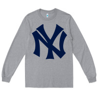 Heather Grey the new york Long Sleeve Tee - minhPixels