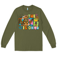 Army Green The hunt is on Easter Day Long Sleeve Tee - CowGirlArtShop