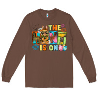 Chestnut The hunt is on Easter Day Long Sleeve Tee - CowGirlArtShop