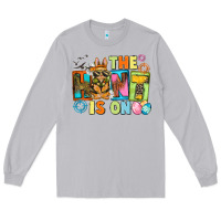 Moon Dust The hunt is on Easter Day Long Sleeve Tee - CowGirlArtShop