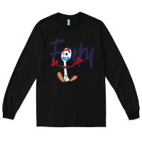 Black forky Long Sleeve Tee - minhPixels