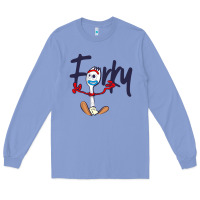 Colony Blue forky Long Sleeve Tee - minhPixels
