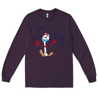 Plum forky Long Sleeve Tee - minhPixels