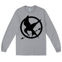 Heather Grey hunger games spiral movie Long Sleeve Tee - minhPixels