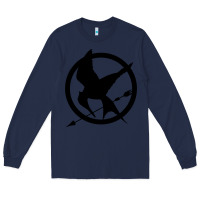 Navy hunger games spiral movie Long Sleeve Tee - minhPixels