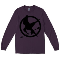 Plum hunger games spiral movie Long Sleeve Tee - minhPixels