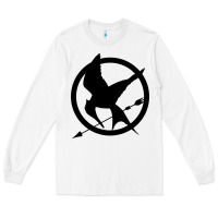 White hunger games spiral movie Long Sleeve Tee - minhPixels