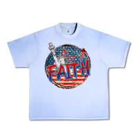 Grape Ice faith usa Urban Heavy Tee - CowGirlArtShop