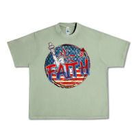Oil Green faith usa Urban Heavy Tee - CowGirlArtShop