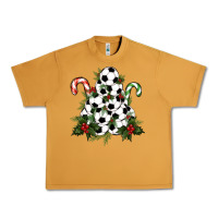 Peanut Butter Lightning Soccer Christmas Tree Urban Heavy Tee - RanaPortraitStore