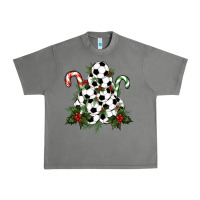 Tornado Lightning Soccer Christmas Tree Urban Heavy Tee - RanaPortraitStore
