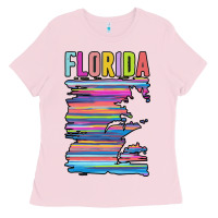 Bubblegum Pink Florida Ladies Tee - Bettercallsaul