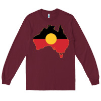 Burgundy my family always will be Long Sleeve Tee - minhPixels