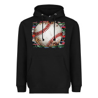 Black sports baseball background Heavyweight Hoodie - Artiststas