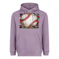 Lavender sports baseball background Heavyweight Hoodie - Artiststas