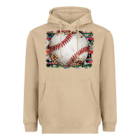 Mushroom sports baseball background Heavyweight Hoodie - Artiststas