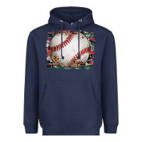 Navy sports baseball background Heavyweight Hoodie - Artiststas