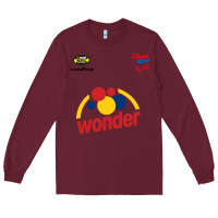 Burgundy ricky bobby talladega nights pit crew Long Sleeve Tee - minhPixels