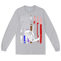 Moon Dust b.ra.zi.li.an j.i.u jit.su stars & stripes rank b.j flag shirt Long Sleeve Tee - minhPixels