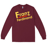 Burgundy franz ferdinands Long Sleeve Tee - minhPixels