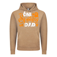 Vintage Coffee one spooky dad funny cat boo dad halloween costume design t shirt Vintage Hoodie - minhPixels