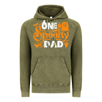 Vintage Olive one spooky dad funny cat boo dad halloween costume design t shirt Vintage Hoodie - minhPixels