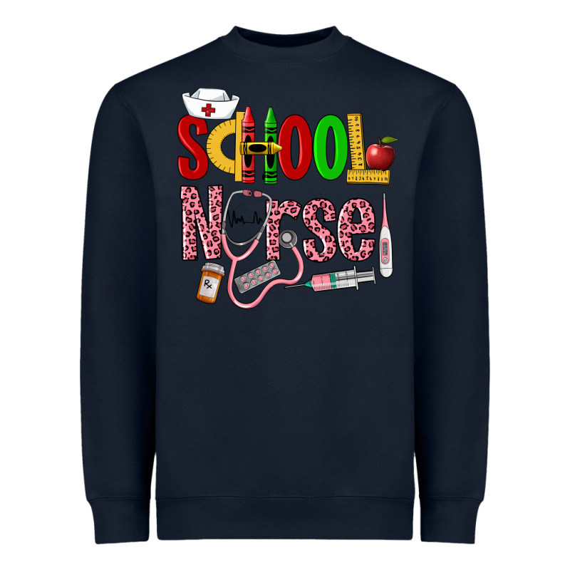 School Nurse Heavyweight Sweatshirt by LillyAllenDesigns | Teevron