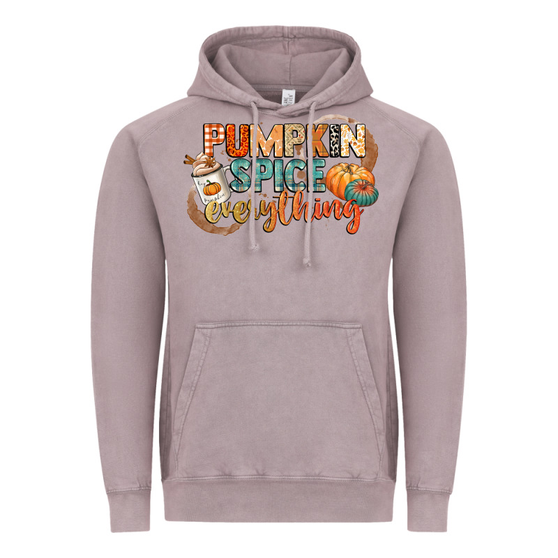 Pumpkin Spice Everything Vintage Hoodie by CowGirlArtShop | Teevron