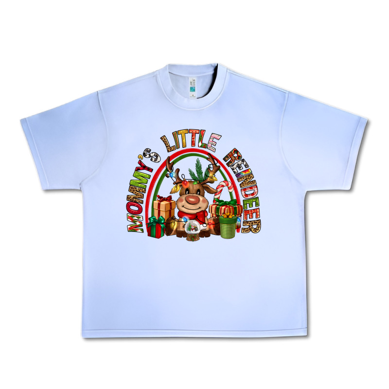 Mommys Little Reindeer Christmas Urban Heavy Tee by CowGirlArtShop | Teevron