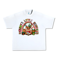 White mommys little reindeer christmas Urban Heavy Tee - CowGirlArtShop