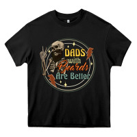 Black dads with beards are better Heavy Core Tee - Artiststas