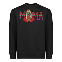 Black Mama Our Lady Heavyweight Sweatshirt - CowhideDigitalArt