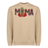 Mushroom Mama Our Lady Heavyweight Sweatshirt - CowhideDigitalArt