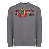 Storm Mama Our Lady Heavyweight Sweatshirt - CowhideDigitalArt
