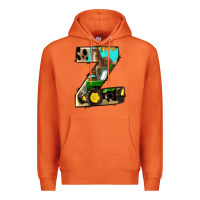 Carrot farm life alphabet lowercase letters z Premium Hoodie - BundleAndBundleShop