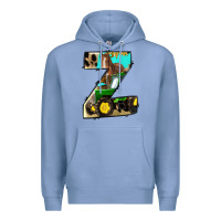 Colony Blue farm life alphabet lowercase letters z Premium Hoodie - BundleAndBundleShop