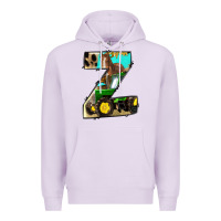 Lilac farm life alphabet lowercase letters z Premium Hoodie - BundleAndBundleShop
