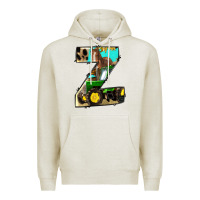 Oatmeal Heather farm life alphabet lowercase letters z Premium Hoodie - BundleAndBundleShop