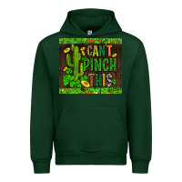 Forest Green shamrock bomb cant pinch this Urban Hoodie - AdoDesignShop