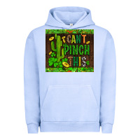 Pigment Grape Ice shamrock bomb cant pinch this Urban Hoodie - AdoDesignShop