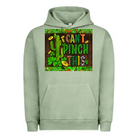 Pigment Oil Green shamrock bomb cant pinch this Urban Hoodie - AdoDesignShop
