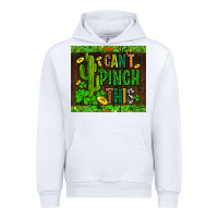 White shamrock bomb cant pinch this Urban Hoodie - AdoDesignShop